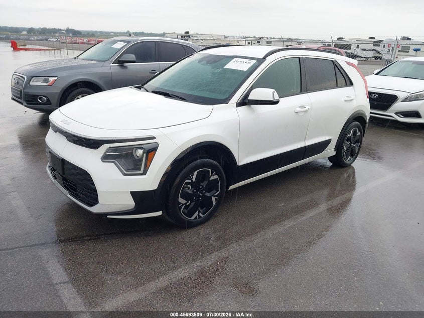 Vin: kndcr3l15p5044887, lot: 46192137, kia niro ev wind 20232