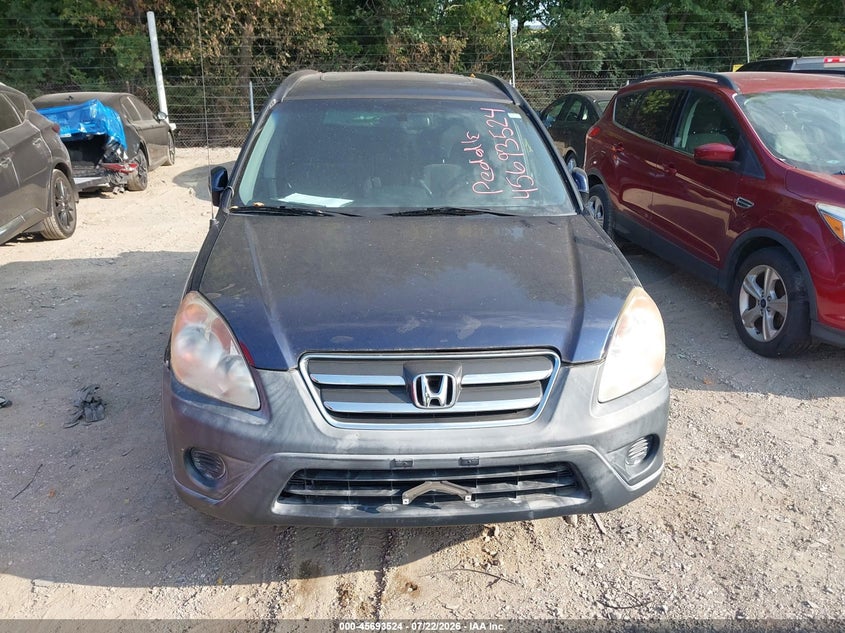 2006 Honda Cr-V Ex VIN: JHLRD78856C009382 Lot: 45693524