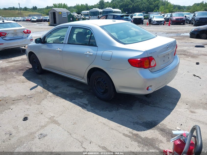 2010 TOYOTA COROLLA auction photo 3
