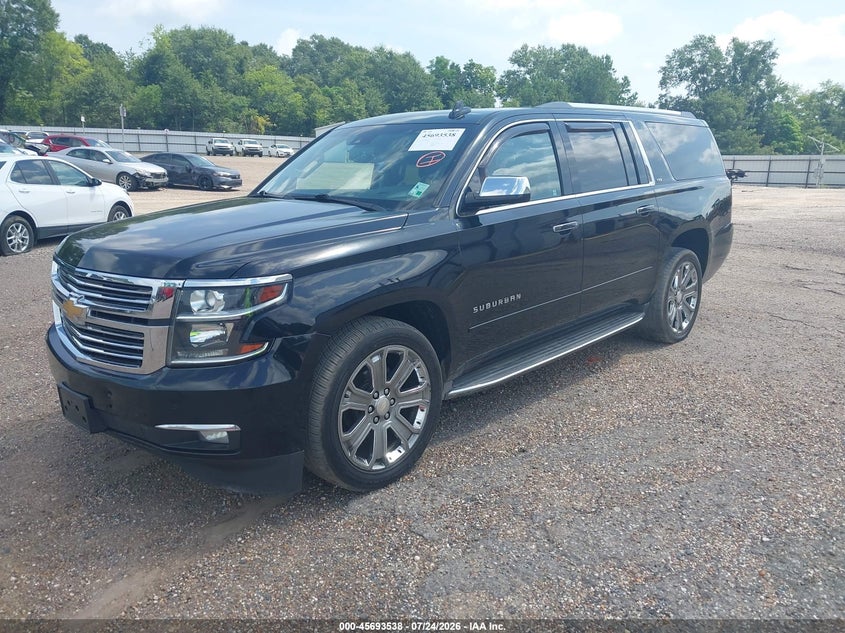 Vin: 1gnskkkc8fr717005, lot: 46192166, chevrolet suburban ltz 20152
