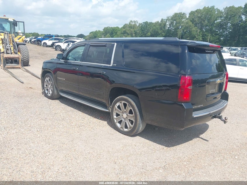 Vin: 1gnskkkc8fr717005, lot: 46192166, chevrolet suburban ltz 20153