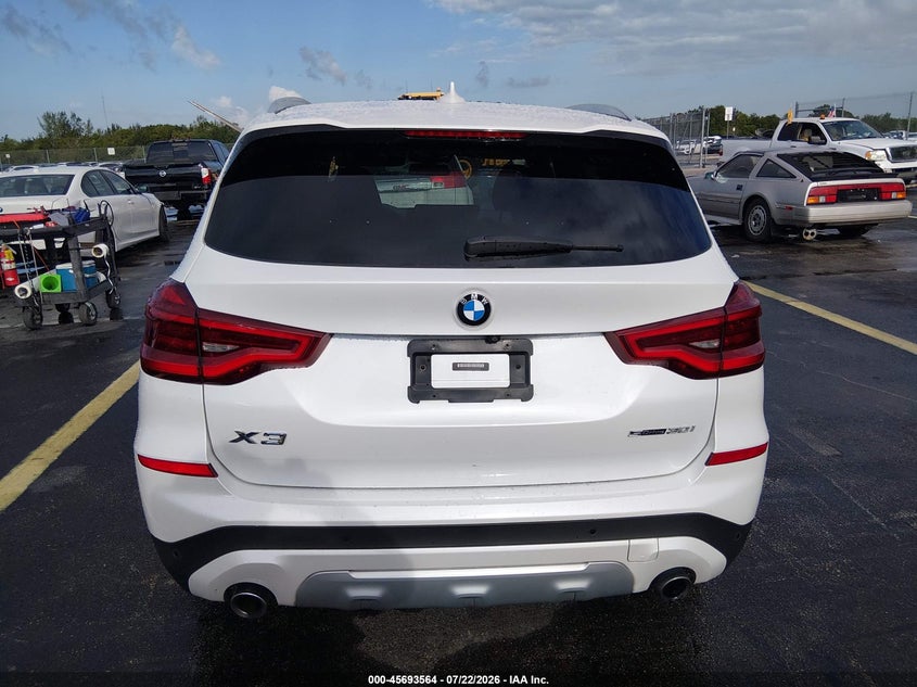 2021 BMW X3 Sdrive30I VIN: 5UXTY3C08M9D79951 Lot: 45693564