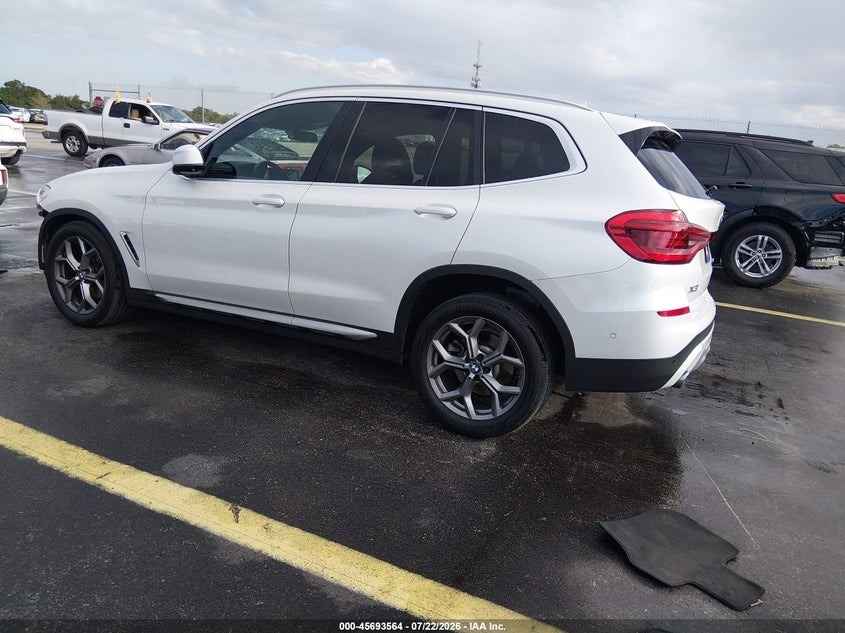 2021 BMW X3 Sdrive30I VIN: 5UXTY3C08M9D79951 Lot: 45693564
