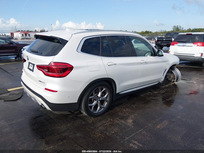 2021 BMW X3 Sdrive30I VIN: 5UXTY3C08M9D79951 Lot: 45693564