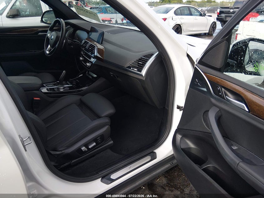 2021 BMW X3 Sdrive30I VIN: 5UXTY3C08M9D79951 Lot: 45693564