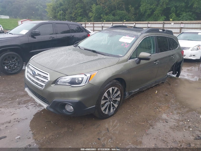 Vin: 4s4bsenc9h3390881, lot: 46192221, subaru outback 3.6r limited 20172