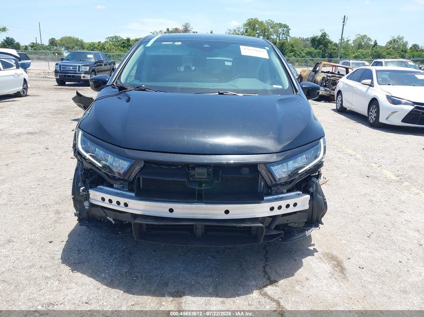 2025 Honda Odyssey Ex-L VIN: 5FNRL6H60SB003737 Lot: 45693612