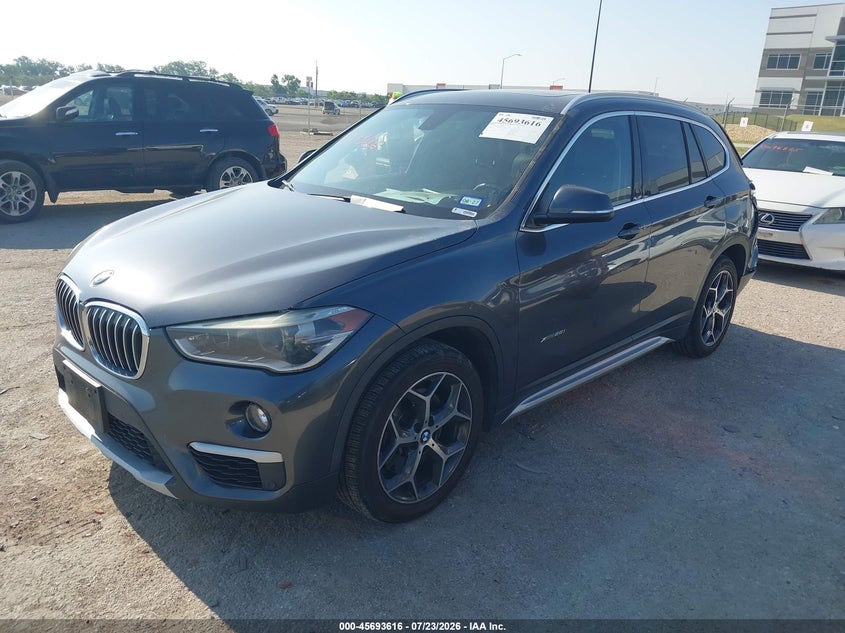 Vin: wbxht3c34gp887849, lot: 46192244, bmw x1 xdrive28i 20162