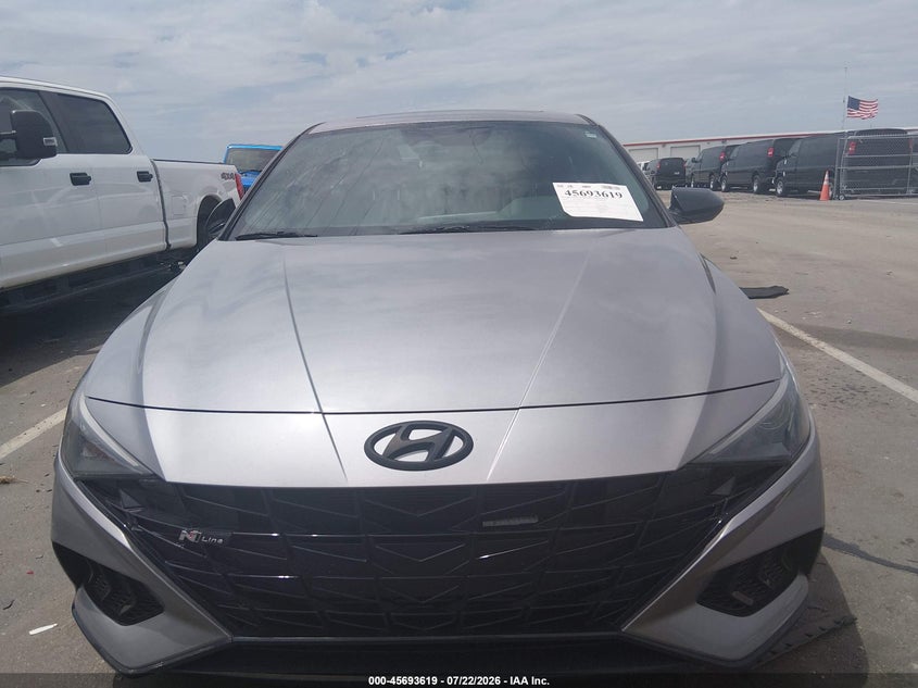 2023 Hyundai Elantra N Line VIN: KMHLR4AF7PU459747 Lot: 45693619