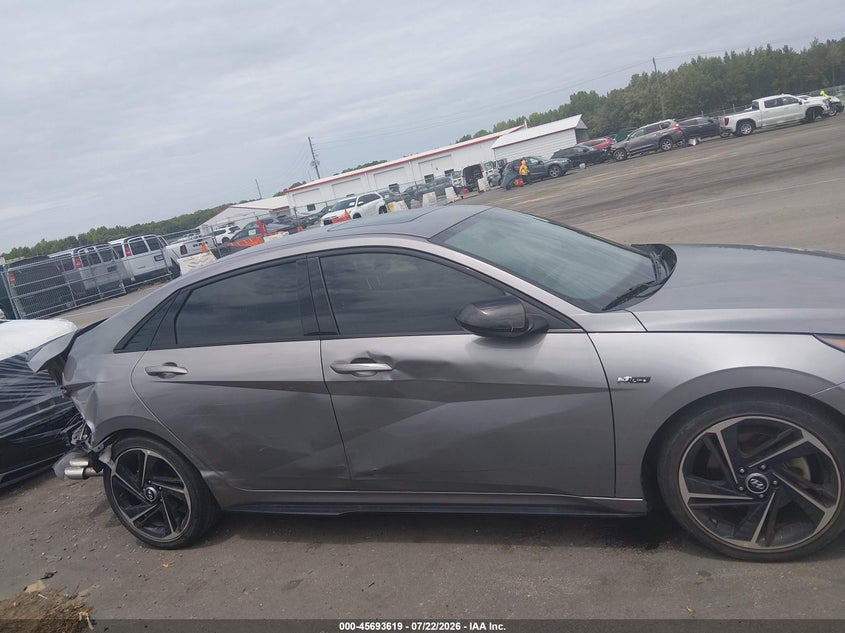 2023 Hyundai Elantra N Line VIN: KMHLR4AF7PU459747 Lot: 45693619