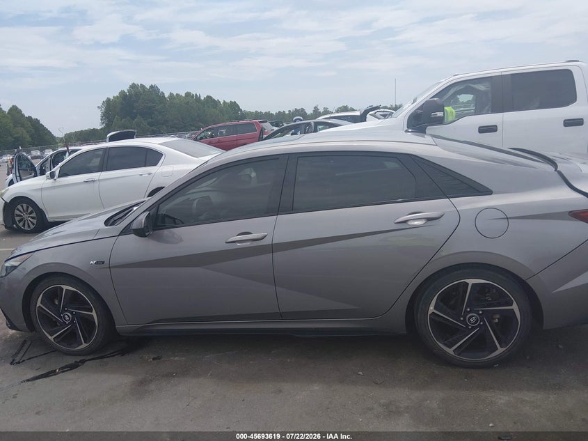 2023 Hyundai Elantra N Line VIN: KMHLR4AF7PU459747 Lot: 45693619