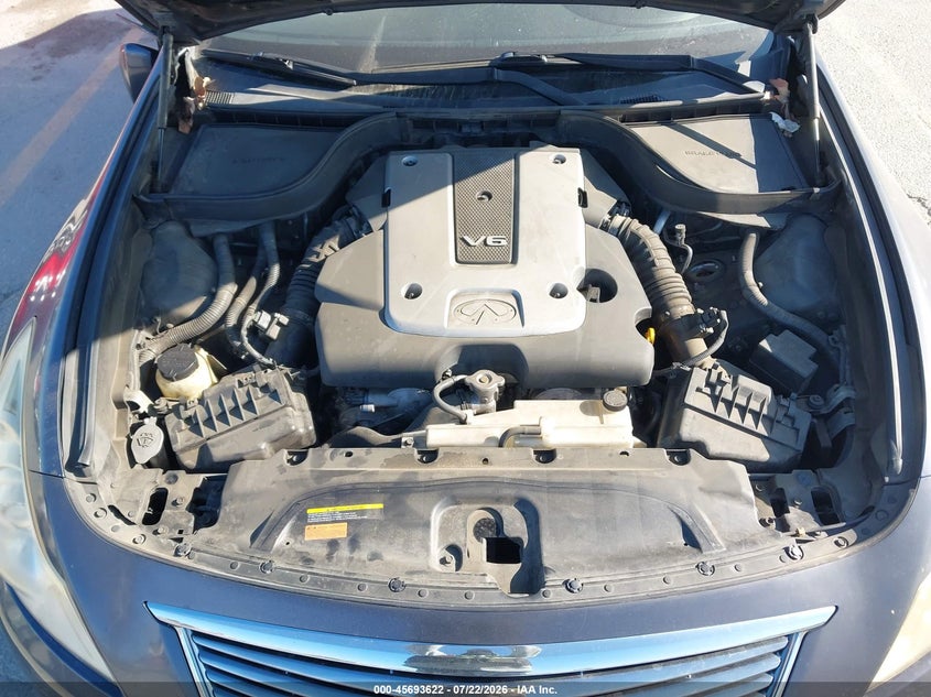 2012 Infiniti G25 Journey VIN: JN1DV6AP0CM701087 Lot: 45693622