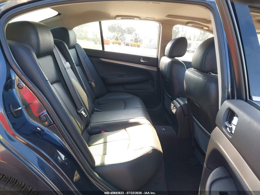 2012 Infiniti G25 Journey VIN: JN1DV6AP0CM701087 Lot: 45693622