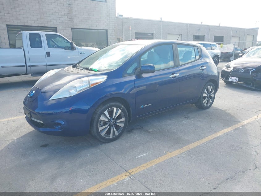 Vin: 1n4bz0cp6gc306190, lot: 46192255, nissan leaf sv 20162