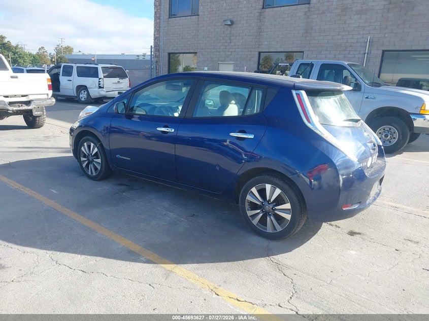 Vin: 1n4bz0cp6gc306190, lot: 46192255, nissan leaf sv 20163