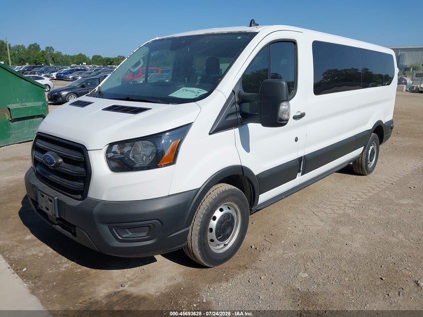 2020 FORD TRANSIT-350 PASSENGER VAN auction photo 2