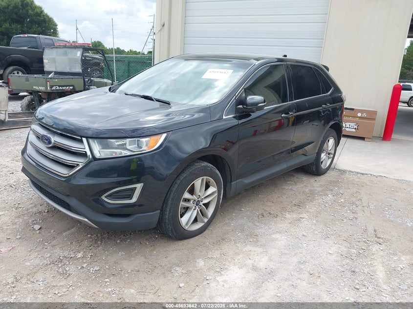 Vin: 2fmpk3j97gbb09583, lot: 46192270, ford edge sel 20162
