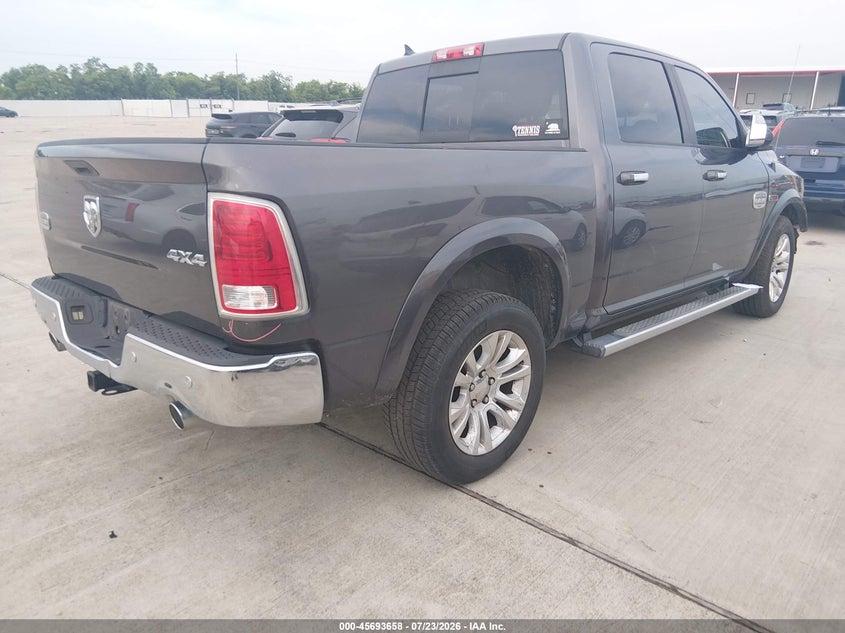 Vin: 1c6rr7pm1fs537902, lot: 46192286, ram 1500 laramie longhorn 20154