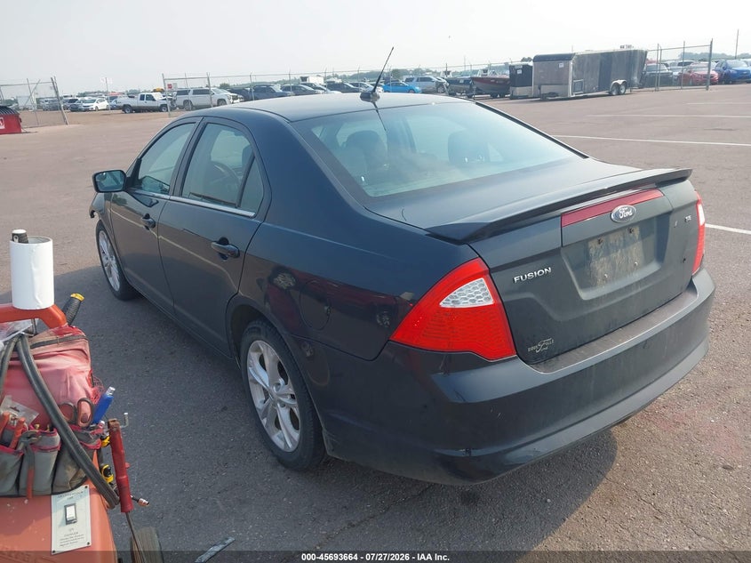 Vin: 3fahp0ha9cr377643, lot: 46192292, ford fusion se 20123