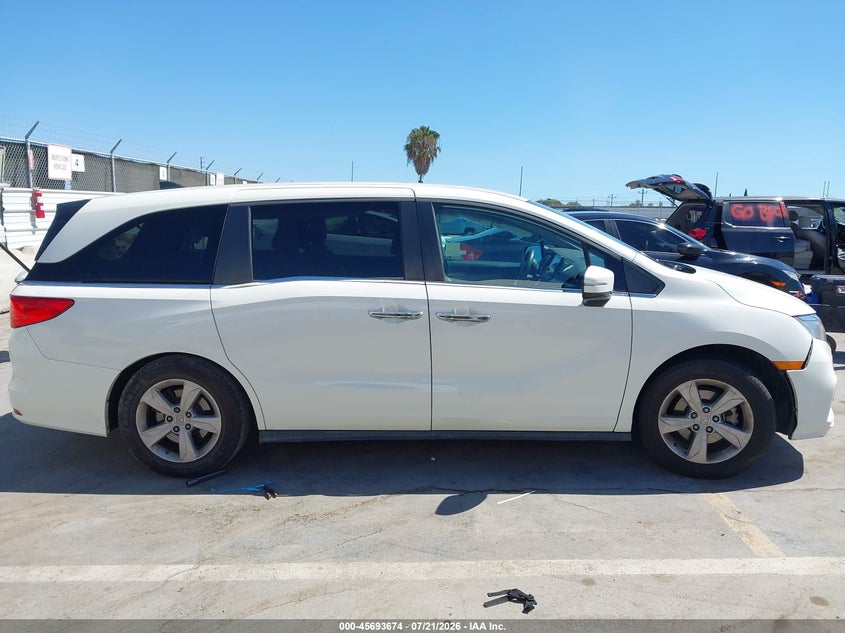 2018 Honda Odyssey Ex VIN: 5FNRL6H59JB101557 Lot: 45693674