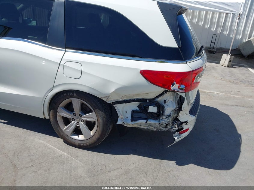 2018 Honda Odyssey Ex VIN: 5FNRL6H59JB101557 Lot: 45693674