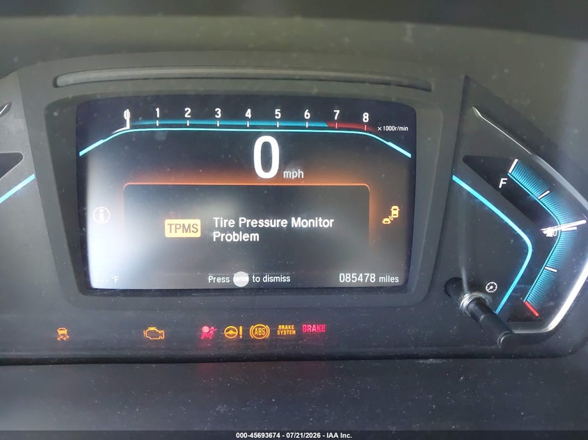 2018 Honda Odyssey Ex VIN: 5FNRL6H59JB101557 Lot: 45693674