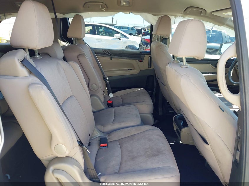 2018 Honda Odyssey Ex VIN: 5FNRL6H59JB101557 Lot: 45693674