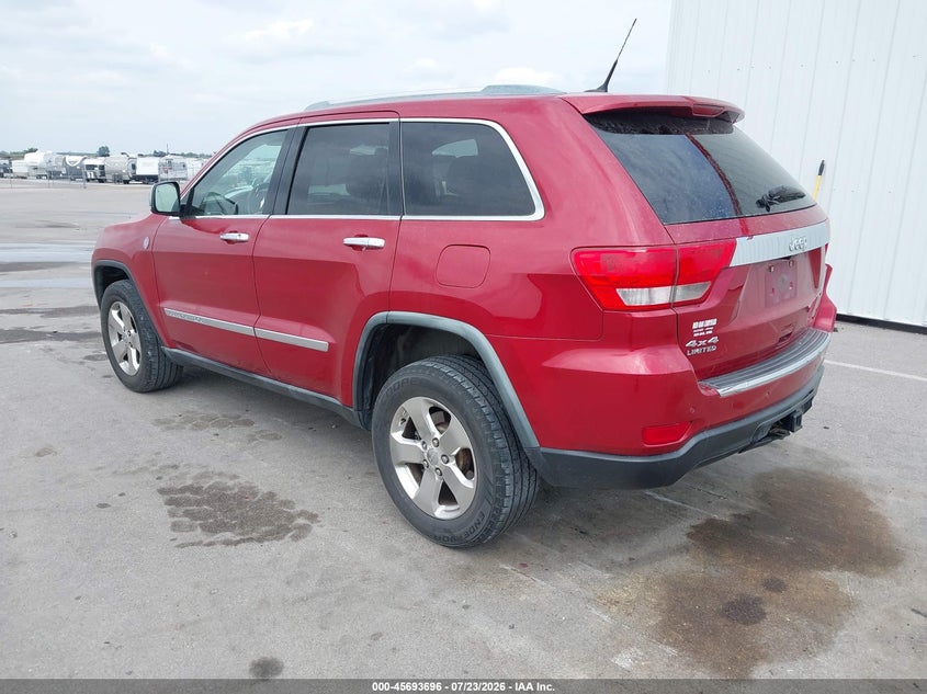 Vin: 1j4rr5gg9bc586528, lot: 46192324, jeep grand cherokee limited 20113
