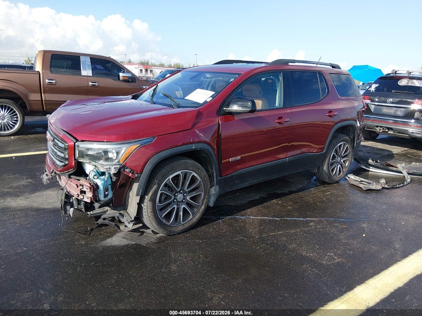 Vin: 1gkknvls3hz204940, lot: 46192332, gmc acadia slt-1 20172