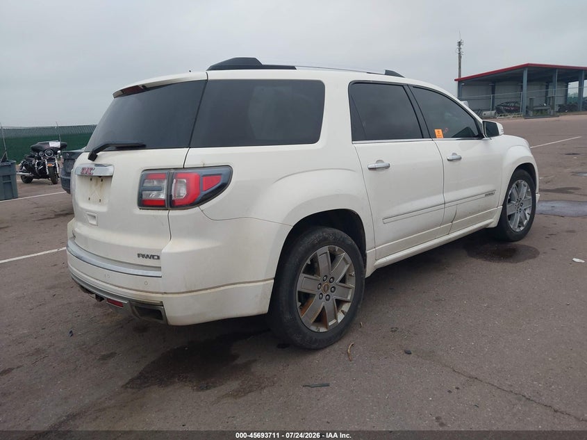 Vin: 1gkkvtkdxej254381, lot: 46192339, gmc acadia denali 20144
