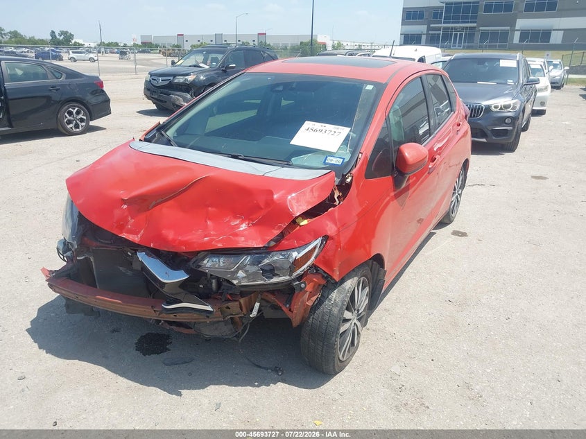 Vin: 3hggk5h86jm732424, lot: 46192355, honda fit ex 20182