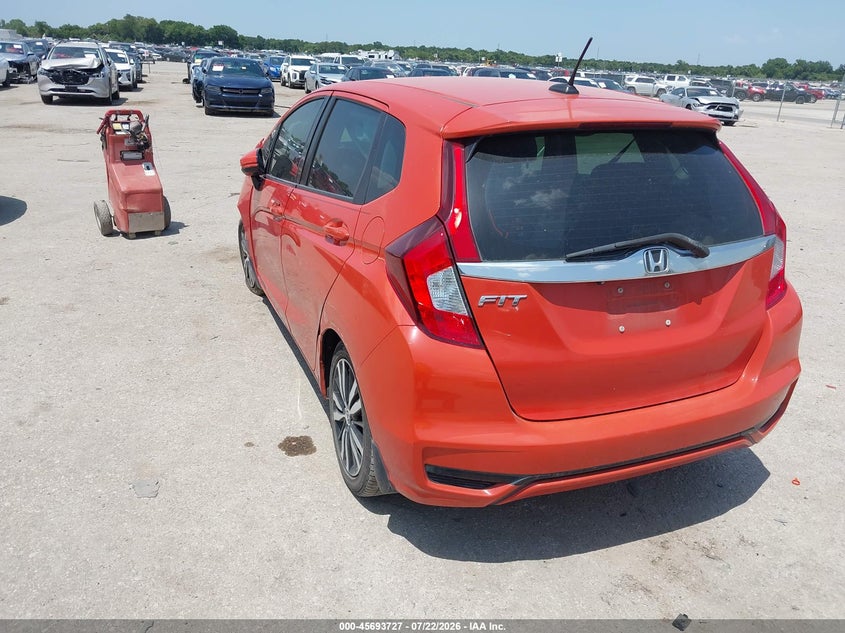 Vin: 3hggk5h86jm732424, lot: 46192355, honda fit ex 20183