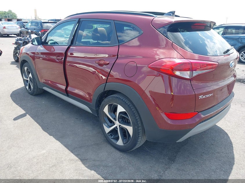 Vin: km8j33a21ju801104, lot: 46192360, hyundai tucson value 20182