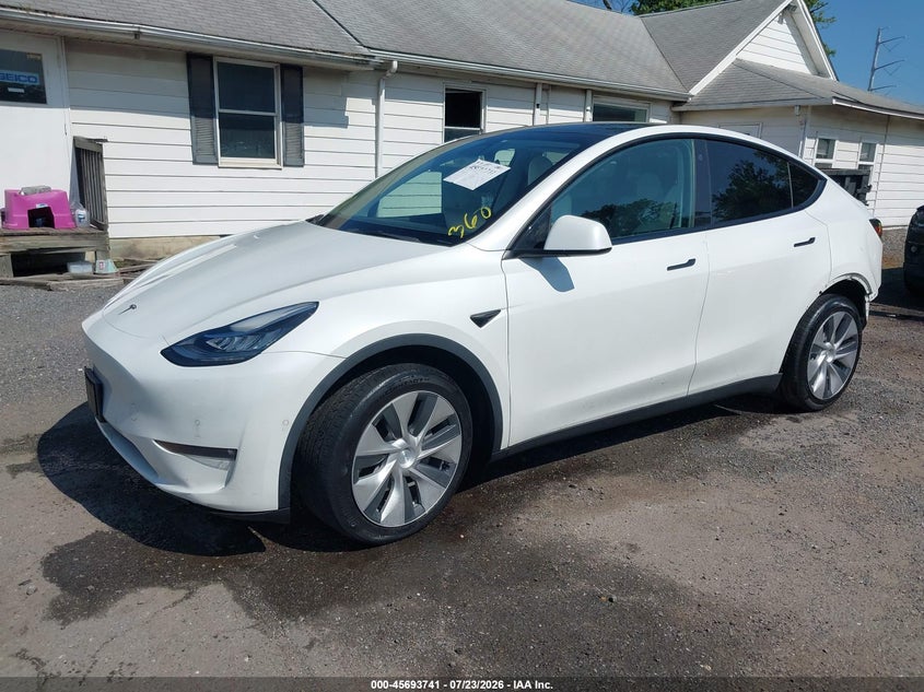 Vin: 5yjygdeexmf311694, lot: 46192369, tesla model y long range dual motor all-wheel drive 20212