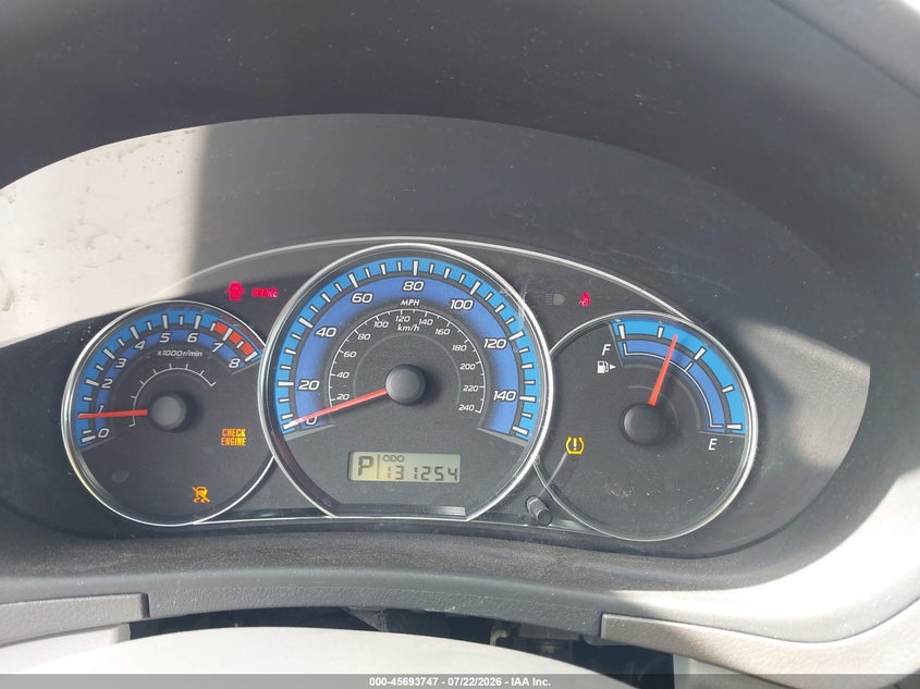 2009 SUBARU FORESTER auction photo 7