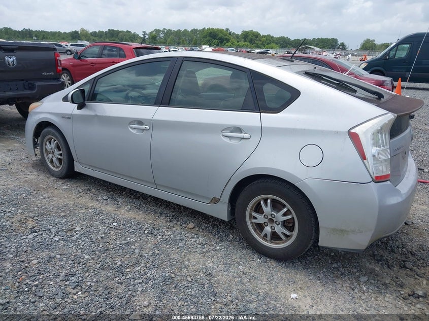 2010 TOYOTA PRIUS auction photo 3