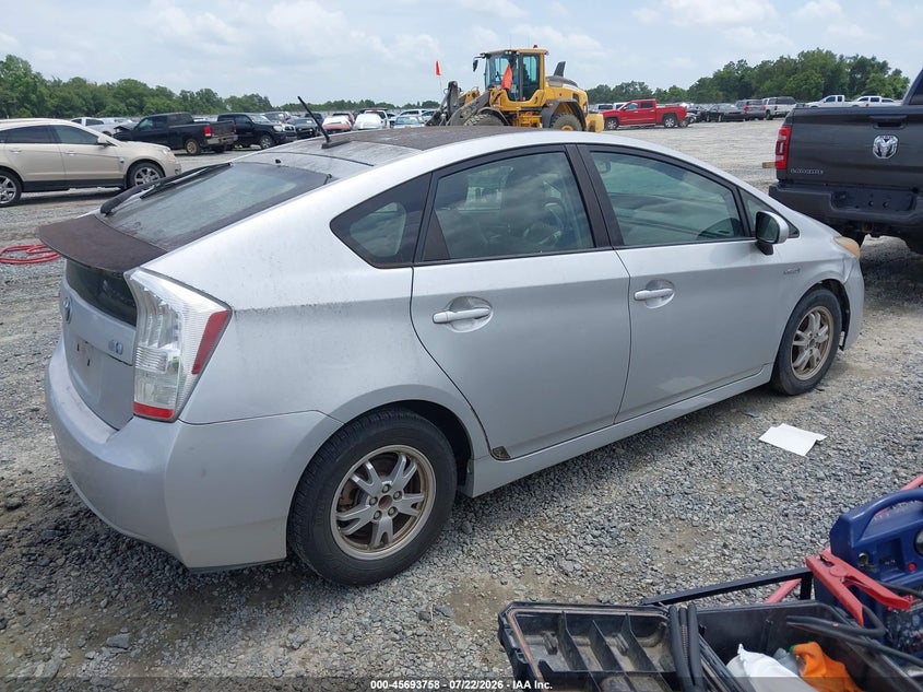 2010 TOYOTA PRIUS auction photo 4