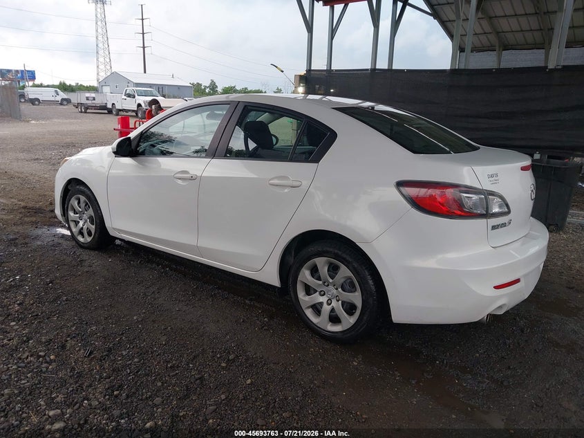 Vin: jm1bl1up5d1800614, lot: 46192391, mazda mazda3 i sport 20133