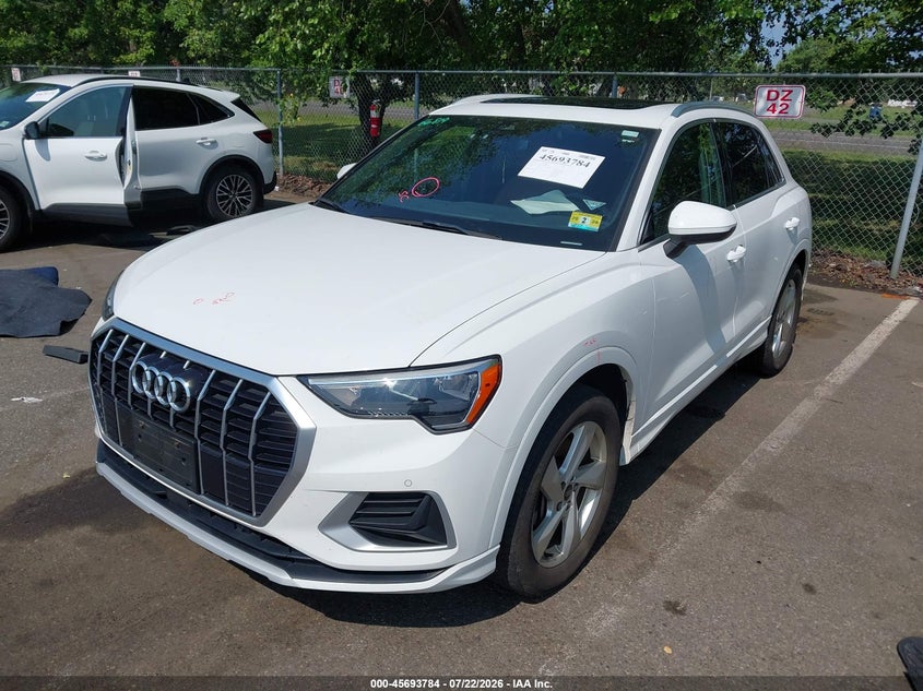 Vin: wa1aucf32m1108478, lot: 46192412, audi q3 premium 40 tfsi quattro tiptronic 20212