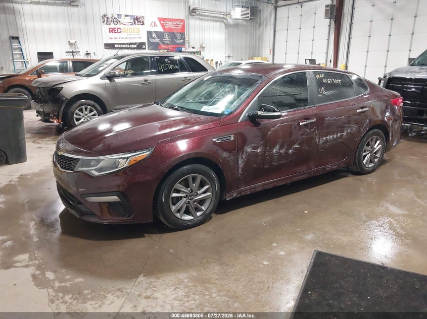 2020 KIA OPTIMA auction photo 2