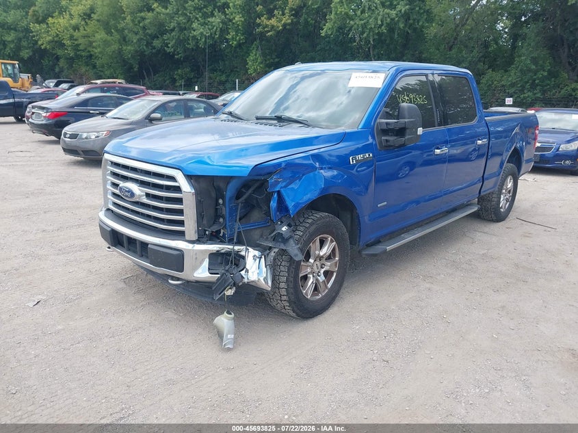 Vin: 1ftfw1eg2ffc50964, lot: 46192453, ford f-150 xlt 20152