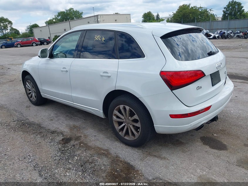 Vin: wa1lfafp3da021974, lot: 46192455, audi q5 2.0t premium 20133