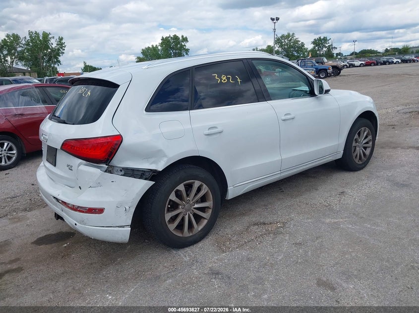 Vin: wa1lfafp3da021974, lot: 46192455, audi q5 2.0t premium 20134