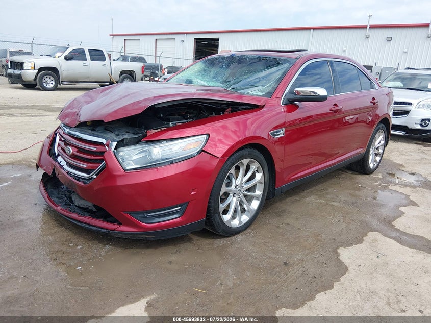 Vin: 1fahp2f83dg169391, lot: 46192460, ford taurus limited 20132