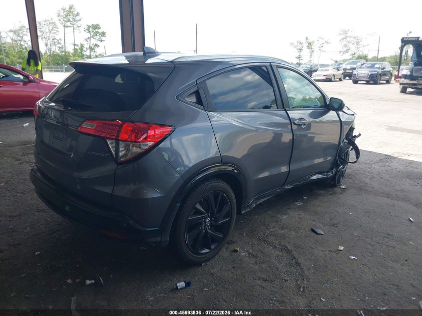 HONDA HR-V 2022 VIN 3CZRU5H14NM718137