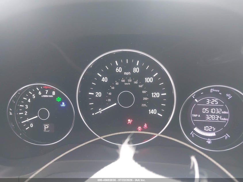 HONDA HR-V 2022 VIN 3CZRU5H14NM718137