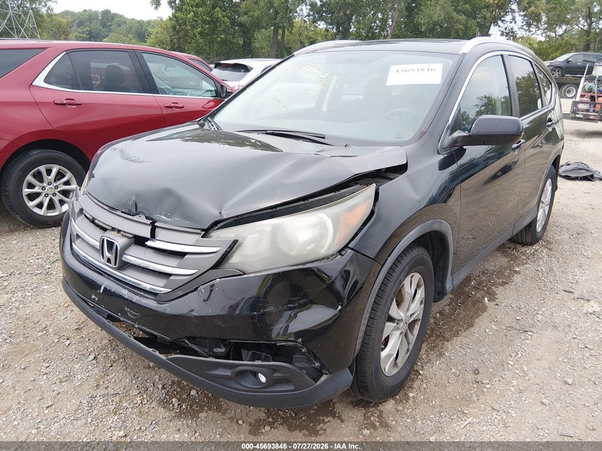 Vin: 2hkrm4h77dh615741, lot: 46192474, honda cr-v ex-l 20132