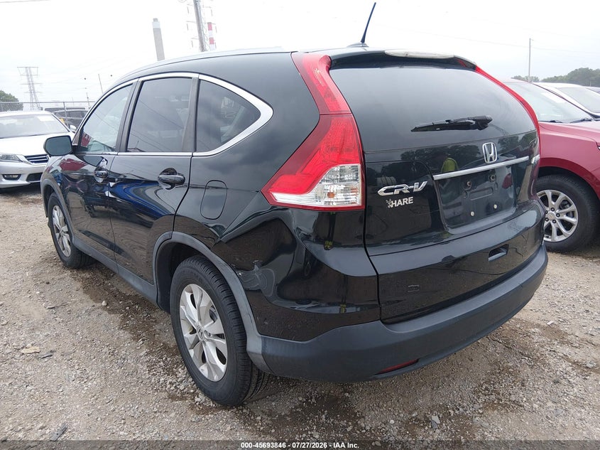 Vin: 2hkrm4h77dh615741, lot: 46192474, honda cr-v ex-l 20133