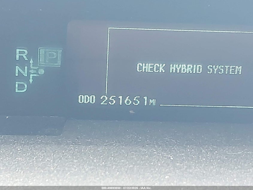 2010 TOYOTA PRIUS auction photo 7