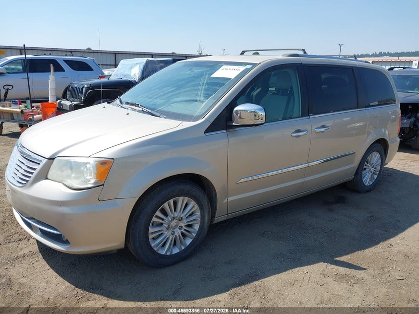 Vin: 2c4rc1gg8dr809622, lot: 46192484, chrysler town & country limited 20132